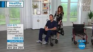 Drive Medical Ultra Lite Lightweight Transport Chair