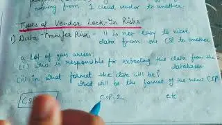 Lecture-4 Vendor Lock In Problem in Cloud Computing