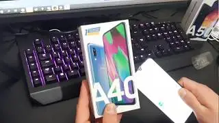 MİNİK CANAVAR ! SAMSUNG GALAXY A40 KUTUSUNDAN ÇIKIYOR ✅