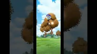 Catching Shiny Grookey then Evolving it into shiny Rillaboom in Pokemon Go #pokemon #shiny