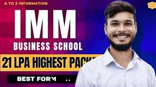 🚀 Everything About IMM Business School | PGDM Admission, Fees & Placement