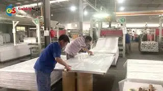 Goldensign 1mm-40mm pvc foam board/sheet production line display