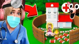 Zbudowałam SZPITAL w 99 NOCY W LESIE w Roblox 😁