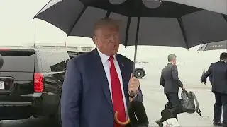 Trump speaks following arraignment