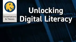 Unlocking Digital Literacy: Empowering Graduate Research