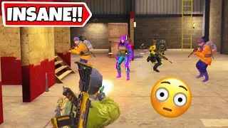 INSANE 1V4 SQUAD WIPE WITH A PISTOL!!!