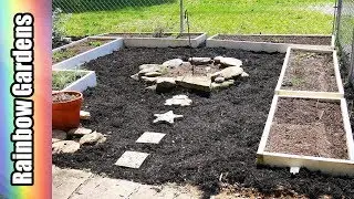 The Square Foot Garden at the River in March