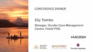 AAC2024 - Conference dinner keynote address