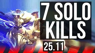 VOLIBEAR vs JAX (TOP) | 68% winrate, 7 solo kills, Legendary, 10/2/2 | NA Grandmaster | 25.11
