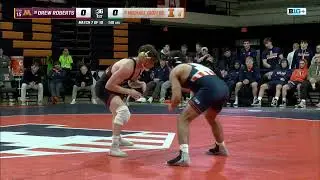 149 LBS: Minnesota's Drew Roberts vs. Illinois' Michael Goffre | Big Ten Wrestling | 01/10/2026