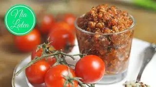 Tomaten-Quinoa Aufstrich I &auml;hnlich wie Pesto I vegan I Nia Latea