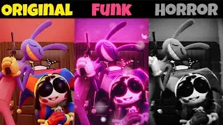 Jax and Pomni Daisy Bell Original vs Funk vs Horror