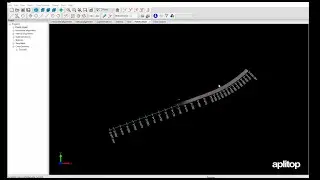 How do you Export the as-built tunnel to IFC in Aplitop TcpScancyr