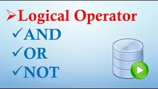07 Logical Operator In Oracle, AND, OR,NOT || CodeCelebration
