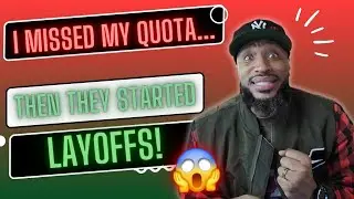 I MISSED MY TECH SALES QUOTA....THEN LAYOFFS STARTED! 😱