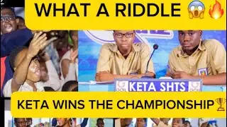 Keta SHS Crowned Volta NSMQ Champs 2025! RIDDLE Masters Conquer All! 🏆