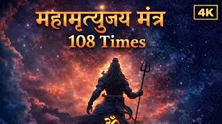 महामृत्युंजय मंत्र 108 बार | Maha Mrityunjaya Mantra for Health & Protection | 4K #mahadev  