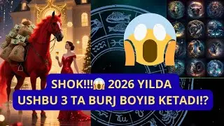 2026-yil moliyaviy bashorati | Burjlar uchun kutilmagan daromad va pul oqim💵💵💵