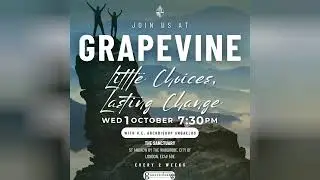 Little Choices, Lasting Change -  Grapevine Fellowship - 01/10/2025