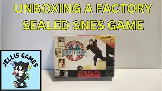 UNBOXING a Factory Sealed SNES Game from 1997