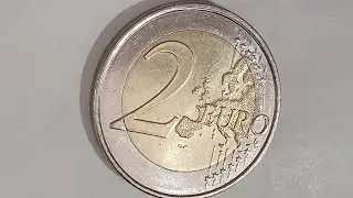 Spanish Top Commemorative Coin 2 Euro 2022 (Erasmus programme) #youtube #coin #rare