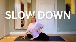 Yoga pour ralentir et s'étirer après (ou avant) une journée intense ! Mieux qu'un massage complet !