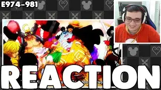 BANDO REUNIDO - One Piece Epis&oacute;dios 974-981 REACTION E REVIEW