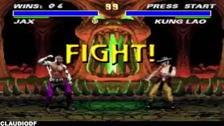 Mortal Kombat 3 JAX - Very Hard (SNES) [Newbie/TAS]