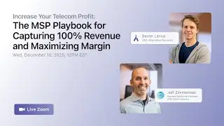 Increase Your Telecom Profit: The MSP Playbook for Capturing 100% Revenue and Maximizing Margin