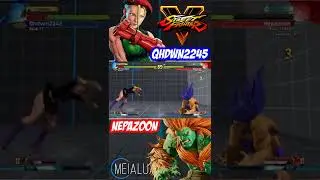 SFV CE - Qhdwn2245(CAMMY) VS Nepazoon(BLANKA) 🌘 MeiaLua 🌘