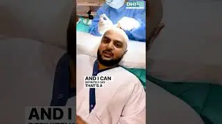 Live Hair Transplant Procedure  |  Mr Akshay shares his wonderful DHI experience