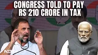 Congress Slams Government In Tax, Bank Account Row: 