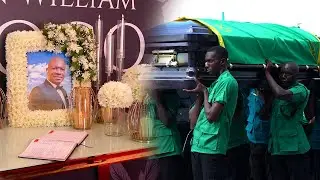 VILIO VYATAWALA MWILI WA MAREHEMU MBOGO UKIPOKELEWA NYUMBANI KWAKE VICTORIA