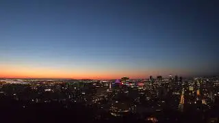 Beautiful Sunrise in Montreal (4K)