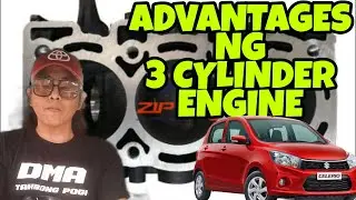 ADVANTAGES NG NAKA 3 CYLINDER ENGINE