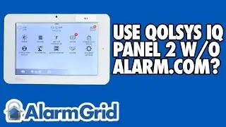 Can I Use a Qolsys IQ Panel 2 w-o Alarm.com?