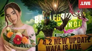 EXPLORING NEW BGMI 4.2 UPDATE WITH SUBSCRIBERS | WAFA IS LIVE #pubgmobile #girlgamer #girlgamer