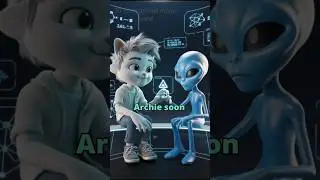 Archie's alien friend #moralstory #alienstory #alien #archie #motivationalatory #bedtimestory