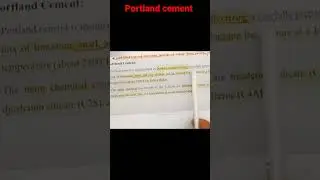 which materials and chemical to use Portland cement #civilengineering #civil #engineering #nepali