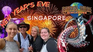 Jam packed New Year's Eve in Singapore 25-26 Universal Studios and Fireworks at Marina Bay
