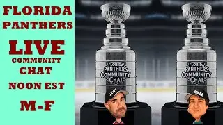 Florida Panthers Live Community Chat - Friday Free For All