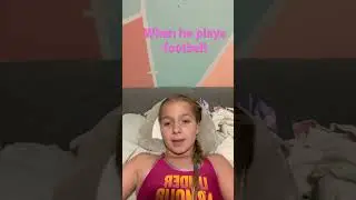 When he plays football 🏈