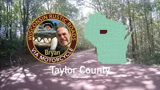 Wisconsin Rustic Roads by Motorcycle - S1E07 - Taylor County, R1