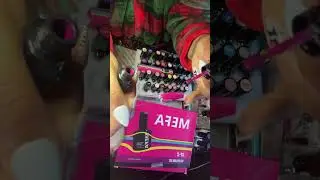 🔥MEFA NAIL POLISH- SWATCHING NAILS 💅🏽  #nails #nailart