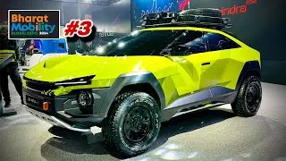 Desi Cyber Truck / Yamaha R1M, R7, MT07 / Shotgun / MG / EV || Bharat mobility global Expo 2024 #3