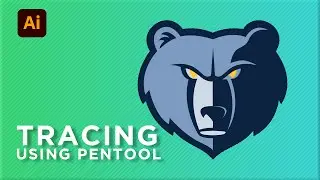 Illustrator Tutorials -  Tracing using Pen Tool for Beginner's