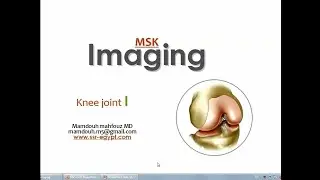 Imaging of the Knee joint (II) (DRE) Prof. Mamdouh Mahfouz