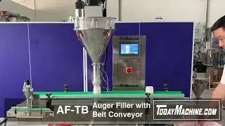 High Accuracy Desktop Table Top Auger Screw Filling Machine for Powder and Spices Compact Filler wit