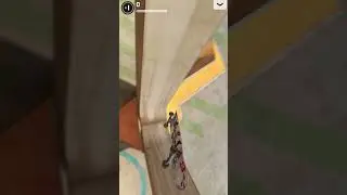 Quad Kickflip in Touchgrind skate 2 using speed glitch #skateboarding #touchgrind