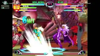 MvC2: VDO - Rogue Psychic Airdash to Double Snap Assist Kill .:1.19.26:.